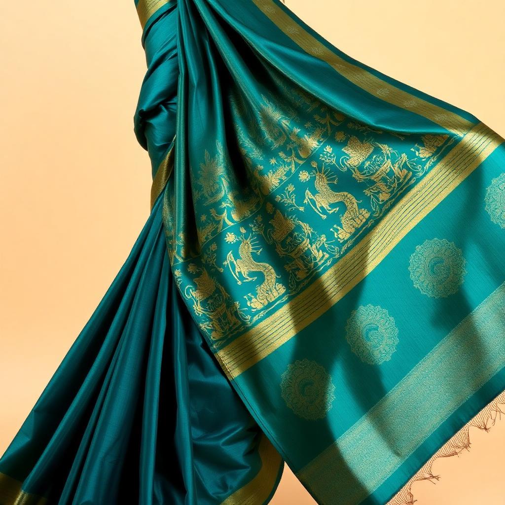 Baluchari Silk saree from Aathva